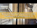 Review Fluest Full Bed Frame with Headboard and Footboard Metal Full Bed Frame with Under Bed Stora