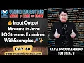 Input Output Streams in Java Java I O Streams Explained with Examples