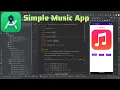 Simple Music App for Beginner Media Player App in Android Studio Media Player aap for Beginner