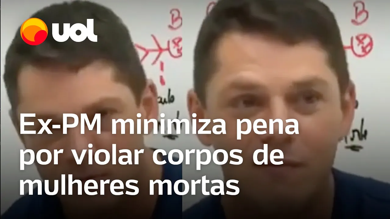 Ex-PM minimiza pena por violar corpos de mulheres mortas: 'Vale responder'