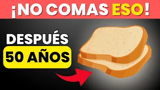 3 Alimentos que DEBES EVITAR después de los 50 AÑOS, para Vivir más y Envejecer con SALUD.