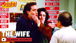 jerry pretends to be married the wife seinfeld