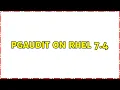 PGAUDIT on RHEL 7 4