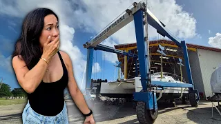 Hauling Out In Panama! What Just BROKE?! – Onboard Lifestyle ep.343