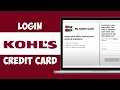 Sign in to My Kohl s Card to Make a Payment My Kohl s Credit Card Login 2024