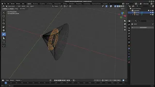 Make 3D shape from 2D using the Spin Tool in Blender 5 2