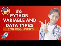 Variables And Data Types Python Tutorial - Day