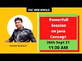 Java Tutorial for Beginners Core java from Scratch By Kumar Java Tutorial in Hindi CNC WEB WORLD
