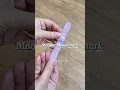 Pretty practical This magnetic bookmark stays put and keeps your page safe