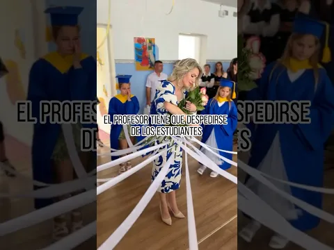 El profesor tuvo que despedirse de los estudiantes.#shorts