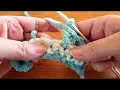 Bernat Baby Blanket stitch that would be great for a blanket or scarf