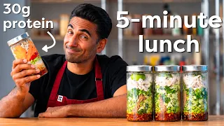 My easiest high-protein lunch for busy days (ready in 5 minutes)