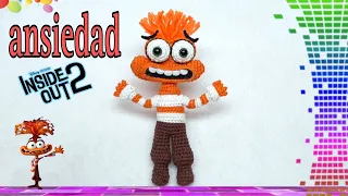 🤯 RENOVADO, ANSIEDAD INTENSAMENTE AMIGURUMI / TUTORIAL PASO A PASO  ( PRIMERA PARTE )🤯