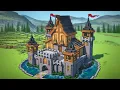 Minecraft How To Build A Castle Tutorial