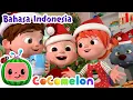 Selamat Hari Natal - Merayakan Natal Bersama JJ | CoComelon Bahasa Indonesia - Lagu Anak Anak