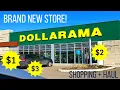 NEW DOLLAR STORE JUST OPENED DOLLARAMA SHOPPING HAUL