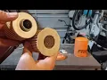 Fram ph3600 STP oil filter comparison Autozone Advanced Auto parts