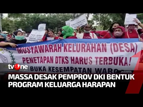 Massa Aksi SPRI unjuk Rasa tolak BLT BBM di depan Balaikota DKI