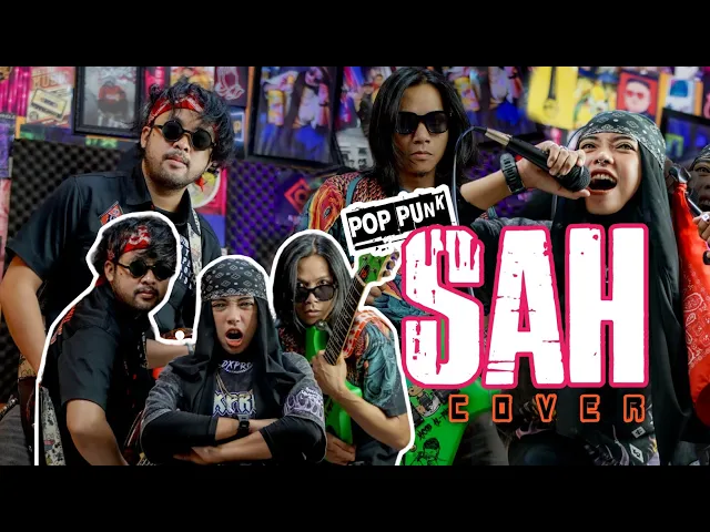 Download MP3 SAH - Sarah Suhairi & Alfie Zumi (Pop Punk Version Cover Flag On Track x @Nunudevit