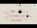 BASIC Electronics How LDR works Virtual
