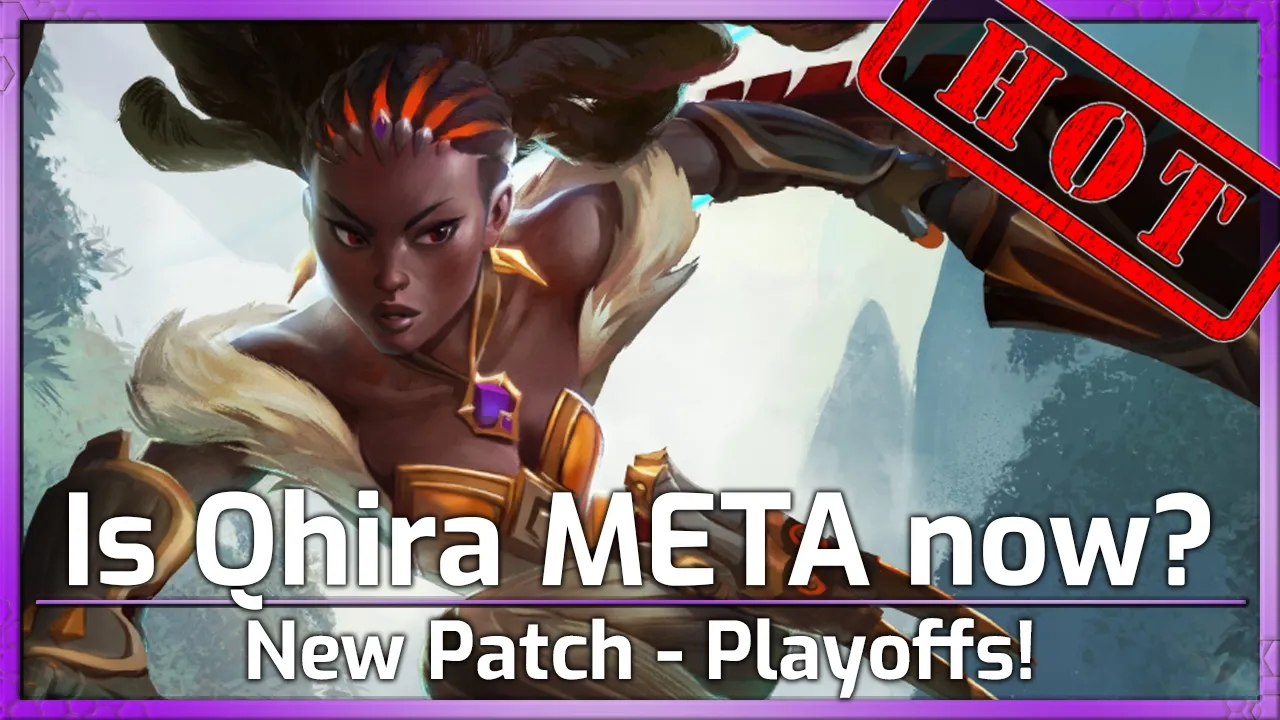 NEW PATCH! Is Qhira META now? - Eternal Conflict Playoffs - Heroes of the Storm
