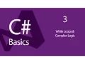 C Programming Tutorials Beginners 03 - While loops and Complex logic
