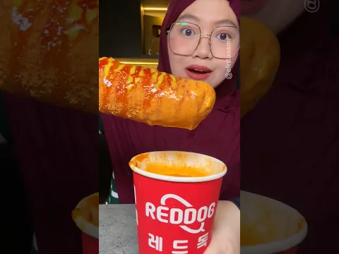 Corndog + topokki rose #shorts