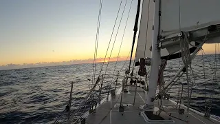 10 min Sunset Sailing View Aboard the Marie Tharp
