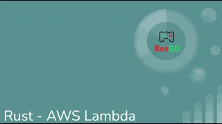 AWS Lambda Function in Rust