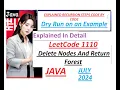 Delete Nodes And Return Forest Leetcode 1110 Trees Java Code Developer Coder