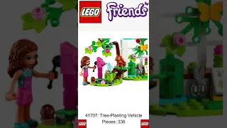 New LEGO Friends 2022 – 41707 – Tree-Planting Vehicle Revealed #shorts