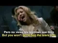 Lagu Kelly Clarkson  - Behind These Hazel Eyes [Lyrics English - Español Subtitulado]