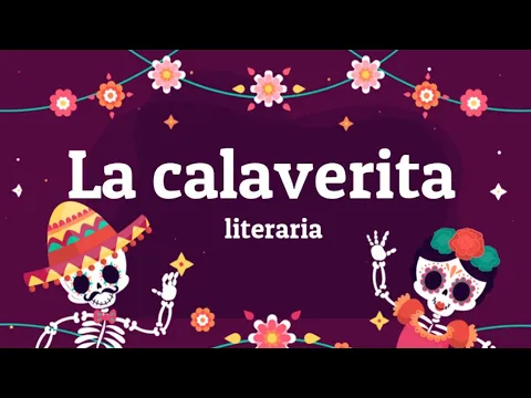 Download MP3 Calaverita literaria | Calaveritas para niños #1