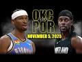 Oklahoma City Thunder vs Portland Trail Blazers Full Game Highlights - November 5 2025 NBA Season