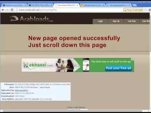 Download MP3 [Tutorial] How to Download from Doridro.com with Arabloads link [5th January, 2015]