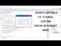 JavaFX ControlsFX tutorial TextFields Custom TextFields with Right node