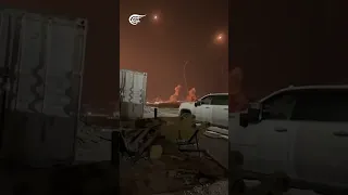 تدمير مطار اللد في إسرائيل بعشرات الصواريخ الإيرانية  تدمير مطار اللد في إسرائيل بعشرات الصواريخ الإيرانية