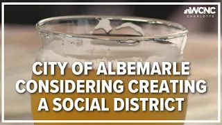 City of Albemarle considering creating a social district