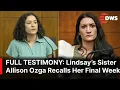 FULL TESTIMONY Lindsay Clancy s Sister Ozga Details Clancy s Health Struggles Before Tragedy AB1E
