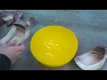 I Repaired a Broken Walnut Bowl with Gold Resin
