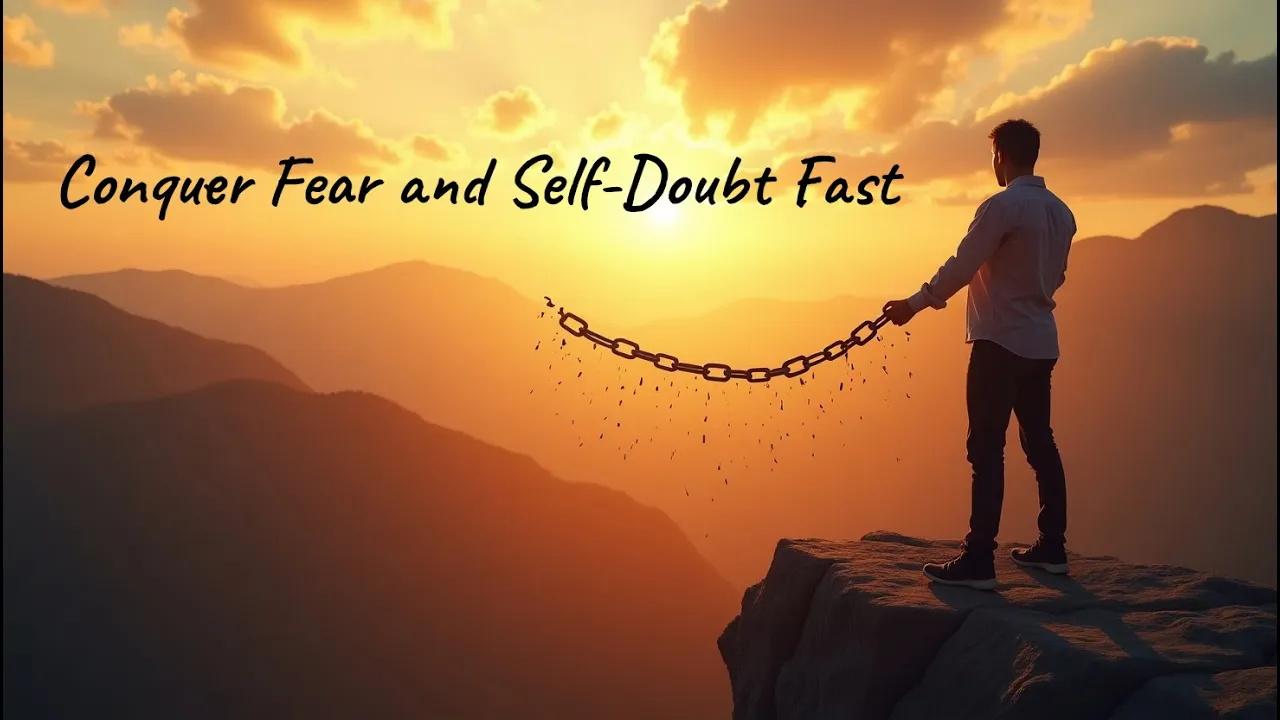 Conquer Fear and Self-Doubt Fast | Proven Techniques to Build Confidence | Motivation and Success