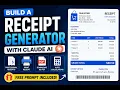 How to Build a Receipt Generator with Claude AI