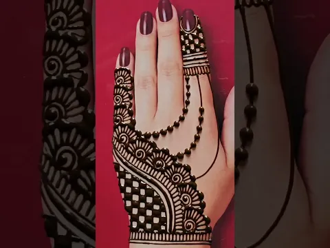 simple back hand trending mehndi design||new mehndi design|| #mehndi