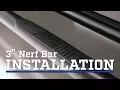 LUVERNE Install 3 Round Nerf Bars on Chevy Silverado 2500 - 451413