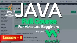 W3Schools Java Full Course For Beginners Lesson-8 Java W3Schools Tutorial Java Math