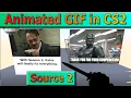 Animated GIF Textures for Counter-Strike 2 Source 2 guide CS2 Hammer Tutorial
