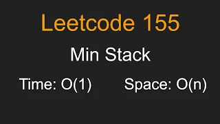 Min Stack - Leetcode 155