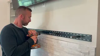 How to Install a Floating Beam Mantel