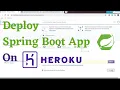 Deploy Spring Boot App on Heroku Step by Step Guide