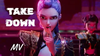 TAKE DOWN Kpop Demon Hunters Edit Kpop Rumi 